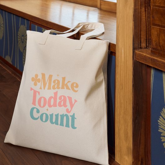 Tote Bag Faites compter aujourd'hui les devis d'inspiration