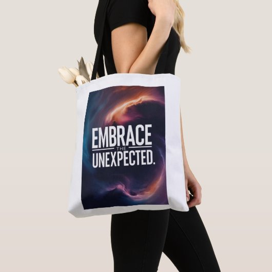 Tote Bag Faites Face À L'Inattendu (De près)
