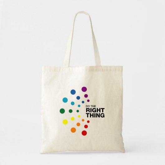 Tote Bag Faites La Bonne Chose (02) (Devant)