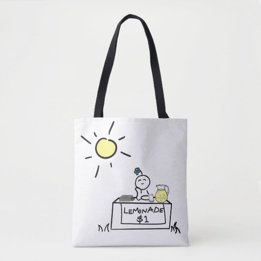 Tote Bag Faites la limonade Fourre-tout (Devant)