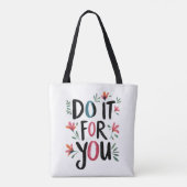 Tote Bag Faites-le pour vous (Dos)