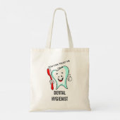 Tote Bag Faites-moi confiance Je suis une Mignonne Hygiénis (Dos)