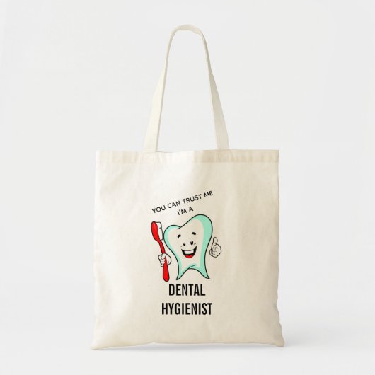 Tote Bag Faites-moi confiance Je suis une Mignonne Hygiénis (Devant)