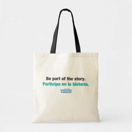 Tote Bag Faites partie du bilingue fourre-tout d'histoire (Devant)