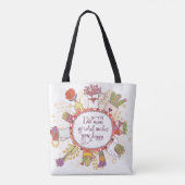 Tote Bag Faites plus de ce qui vous fait 2 heureux (Dos)