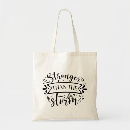 Tote Bag Faites une déclaration avec le plus fort que la te (Devant)
