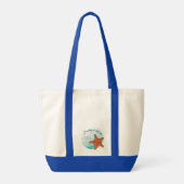 Tote Bag Faites Une Différence, Histoire De Starfish. (Dos)