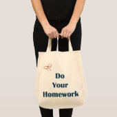 Tote Bag Faites vos rappels de travail (Devant (produit))