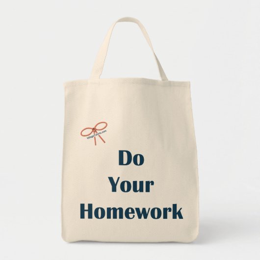 Tote Bag Faites vos rappels de travail (Devant)