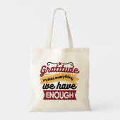 Tote Bag Faith and Gratitude Artwork – Uplifting Christian  (Dos)