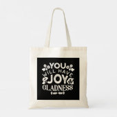 Tote Bag Faith and Happiness – Joy and Gladness Quotes (Dos)