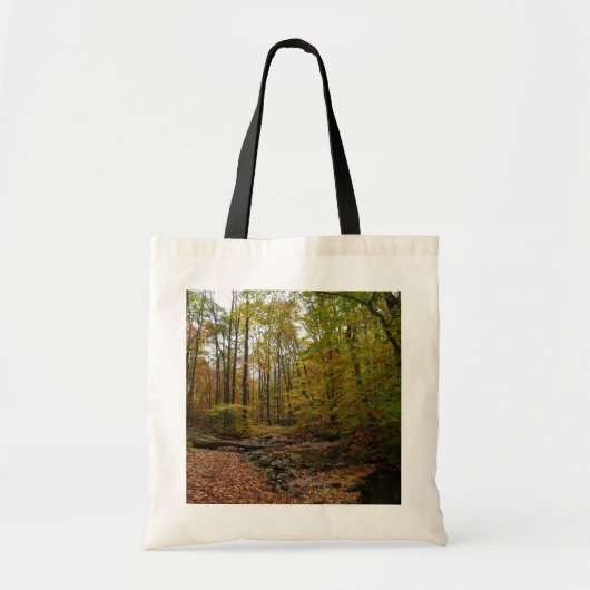 Tote Bag Fall Creek à Laurel Hill State Park Pennsylvania (Devant)