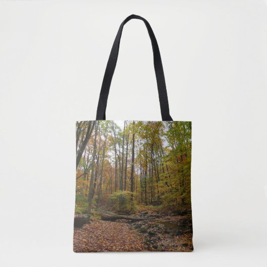 Tote Bag Fall Creek à Laurel Hill State Park Pennsylvanie (Devant)