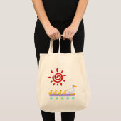 Tote Bag Famille de canard (Devant (produit))
