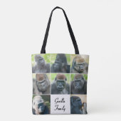 Tote Bag Famille de Gorilles (Dos)