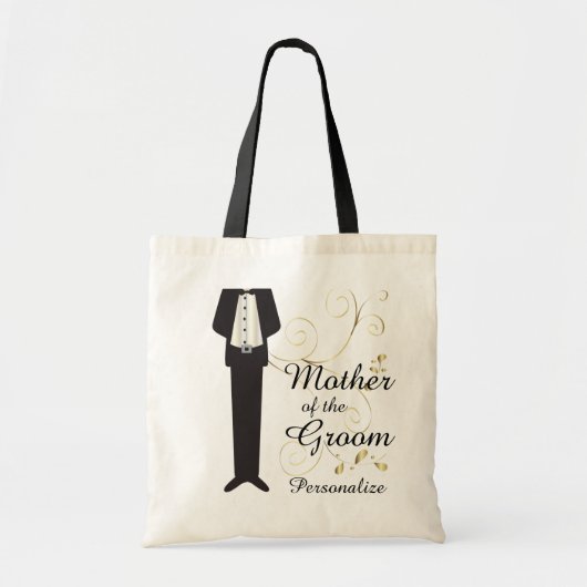 Tote Bag Famille de la Groom Wedding Party (Devant)