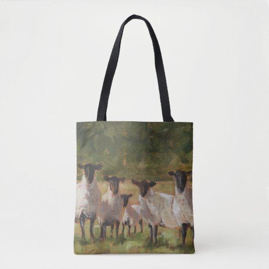 Tote Bag Famille de moutons (Devant)