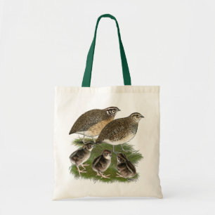 Tote Bag Famille des Cailles Coturnix