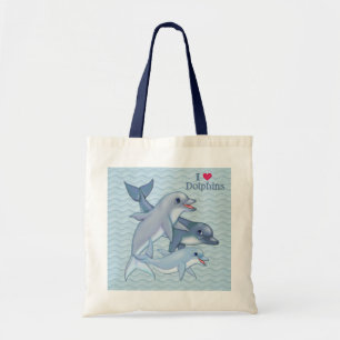 Tote Bag Famille Dolphin