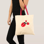 Tote Bag famille ladybug rétro (Devant (produit))