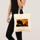 Tote Bag famille rhino (Devant (produit))