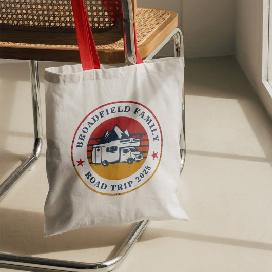 Tote Bag Famille RV Road Trier Réunion Correspondance Keeps