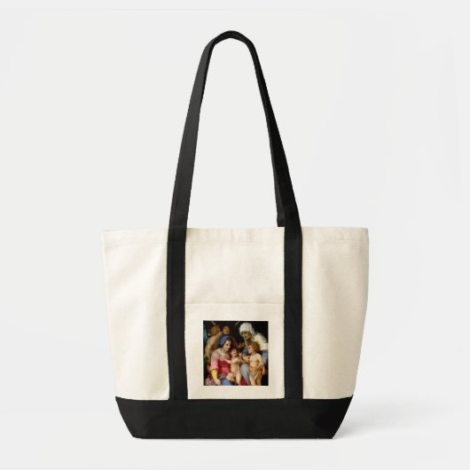 Tote Bag Famille sainte avec les anges, c.1515-16 (huile (Devant)