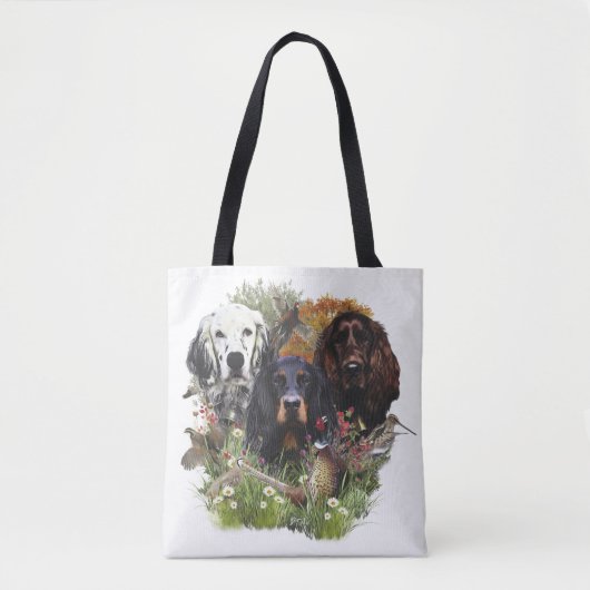 Tote Bag Famille Setters (Devant)