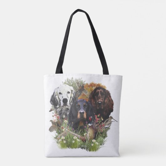 Tote Bag Famille Setters (Dos)