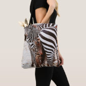 TOTE BAG FAMILLE ZEBRA (De près)