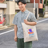 Tote Bag Family CRUISE Blue/Orange Sunset PERSONALIZE