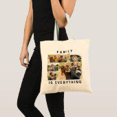 Tote Bag Family is Everything 5 Photo Family (Devant (produit))