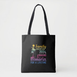 Tote Bag Family Vacation
