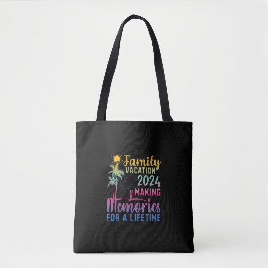 Tote Bag Family Vacation (Devant)