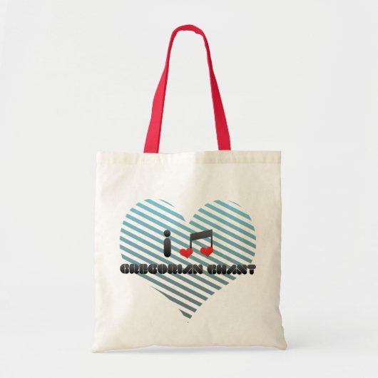 Tote Bag Fan grégorienne de chant (Devant)