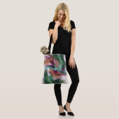 Tote Bag Fancy Dancer Abstrait (Sur le modèle)