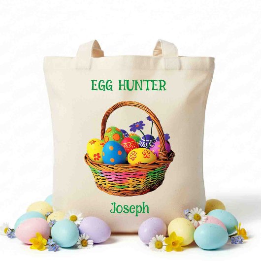 Tote Bag Fancy Easter Egg Hung Adventure