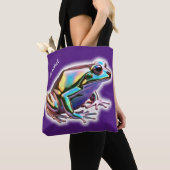 Tote Bag Fancy Frog (De près)