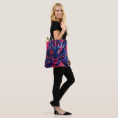 Tote Bag Fantastique Fleur Fury Dragon (Sur le modèle)