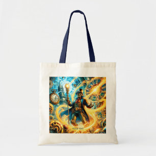 Tote Bag Fantastique Mignon Magicien Steampunk du Temps