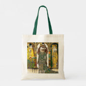 Tote Bag Fantasy Cute Otter Art Deco (Dos)