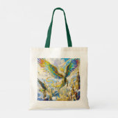 Tote Bag Fantasy Cute Steampunk Griffin City (Dos)