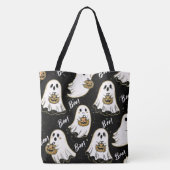 Tote Bag Fantôme de Halloween chic (Dos)