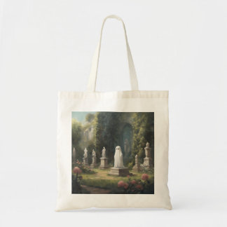 Tote Bag Fantôme de jardin marbré Fourre-tout