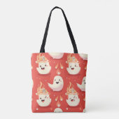 Tote Bag Fantôme de pompier mignon (Dos)