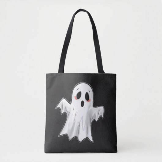 Tote Bag Fantôme éffrayant (Devant)