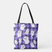 Tote Bag Fantômes d'Halloween (Dos)
