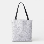 Tote Bag Fantômes d'Halloween minimes (Dos)