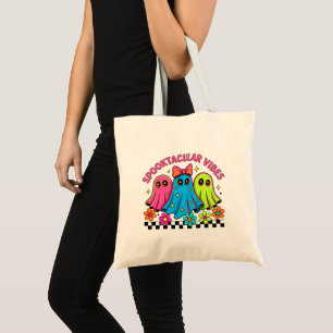 Tote Bag fantômes kawaii