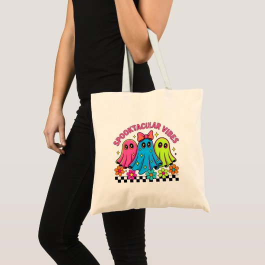 Tote Bag fantômes kawaii (Devant (produit))